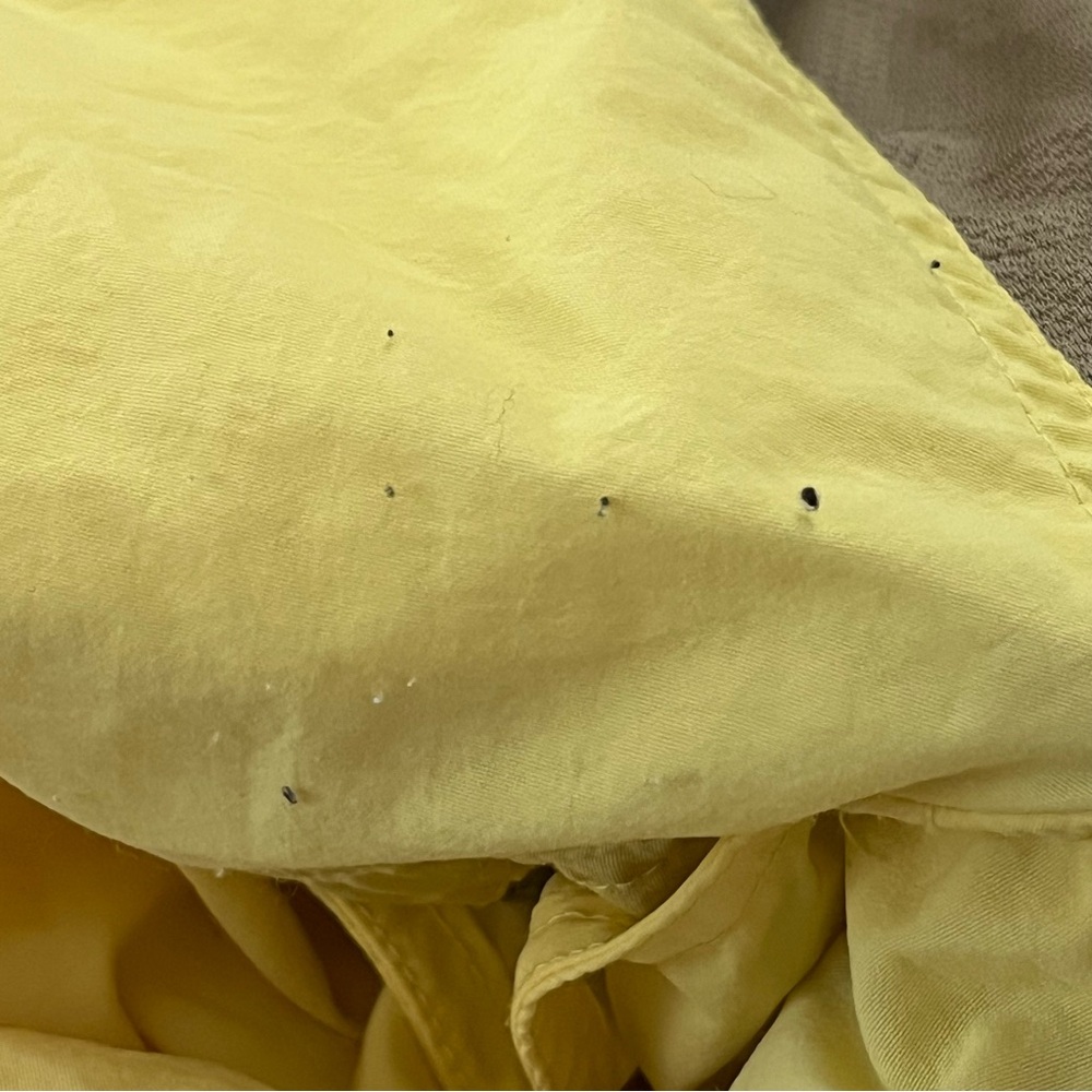 Natural Gear Utility Fishing Shirt Vented Zip Pocket Solar Yellow M - Picture 6 of 6